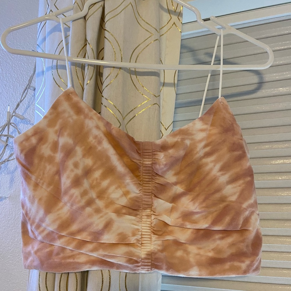 Aeropostale Cinched Bust Bungee Tanktop